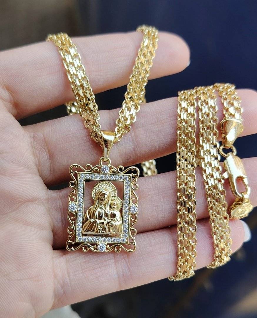 LANT MAICA DOMNULUI PLACAT CU AUR 14 K 