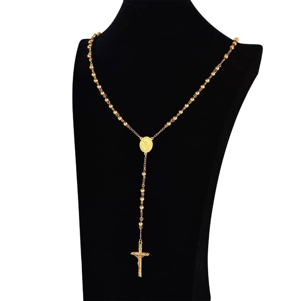 ROZARIU BARBATI DIN ARGINT 925 SUFLAT CU  AUR 14 K 