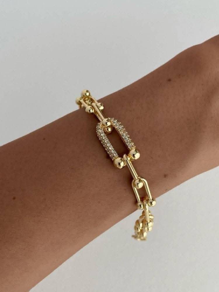 SET TRIFO DIN OTEL INOXIDABIL PLACAT CU AUR 14 K 