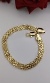 Brara dantelata placata cu aur 14 k 