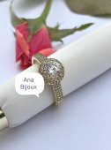 INEL DIN OTEL INOXIDABIL PLACAT CU AUR 14 K 