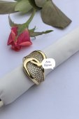 INEL DIN OTEL INOXIDABIL PLACAT CU AUR 14 K TABB