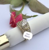 INEL DIN OTEL INOXIDEABIL PLACAT CU AUR 14 K 