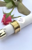 INEL LADY OTEL INOXIDABIL PLACAT CU AUR 14 K 