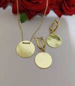SET BANUT PLACAT CU AUR 14 K 