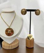 SET BIJUTERII PLACATE CU AUR 14 K