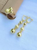 SET CU BILE DIN ARGINT 925 SUFLAT CU AUR 14 K