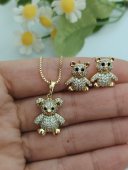 SET DAMA URSULETI PLACAT CU AUR14 K 