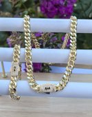 Set monaco placat cu aur 14 k 6 milimetri 